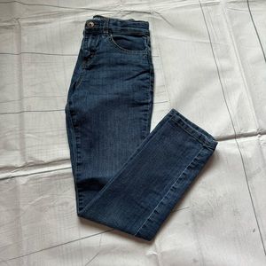 OshKosh Girl’s Size 8 Super Skinny Dark Blue Jeans